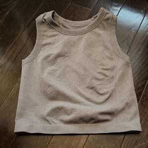 Old Navy Grey Crop Top